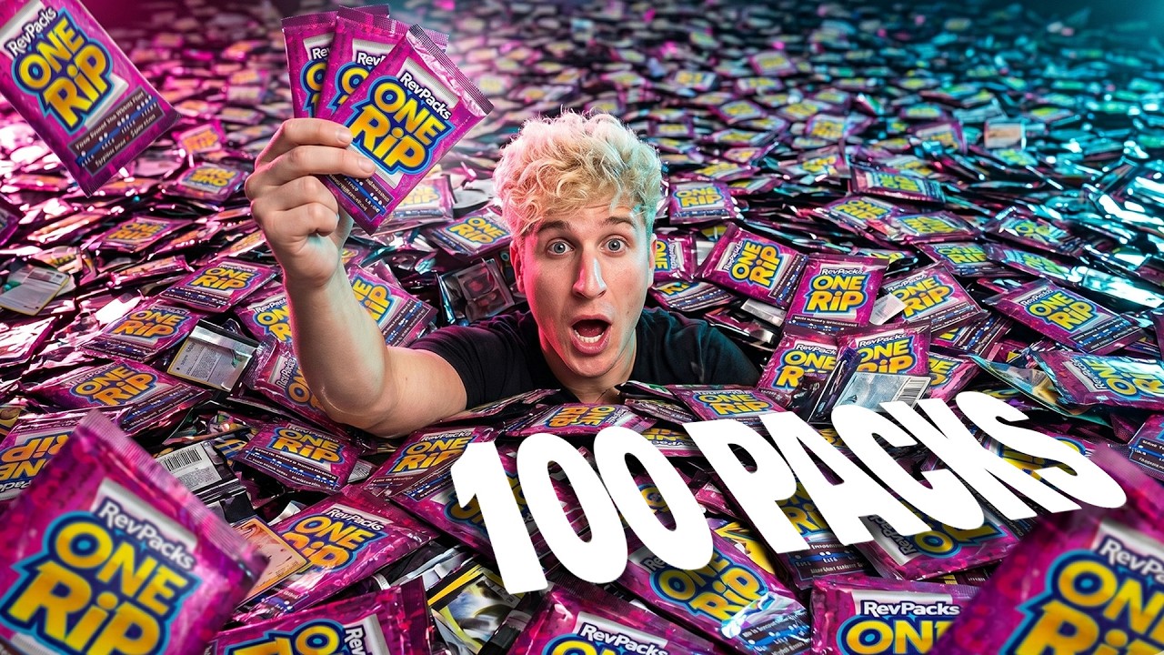 100 PokeRev One Rip Packs!