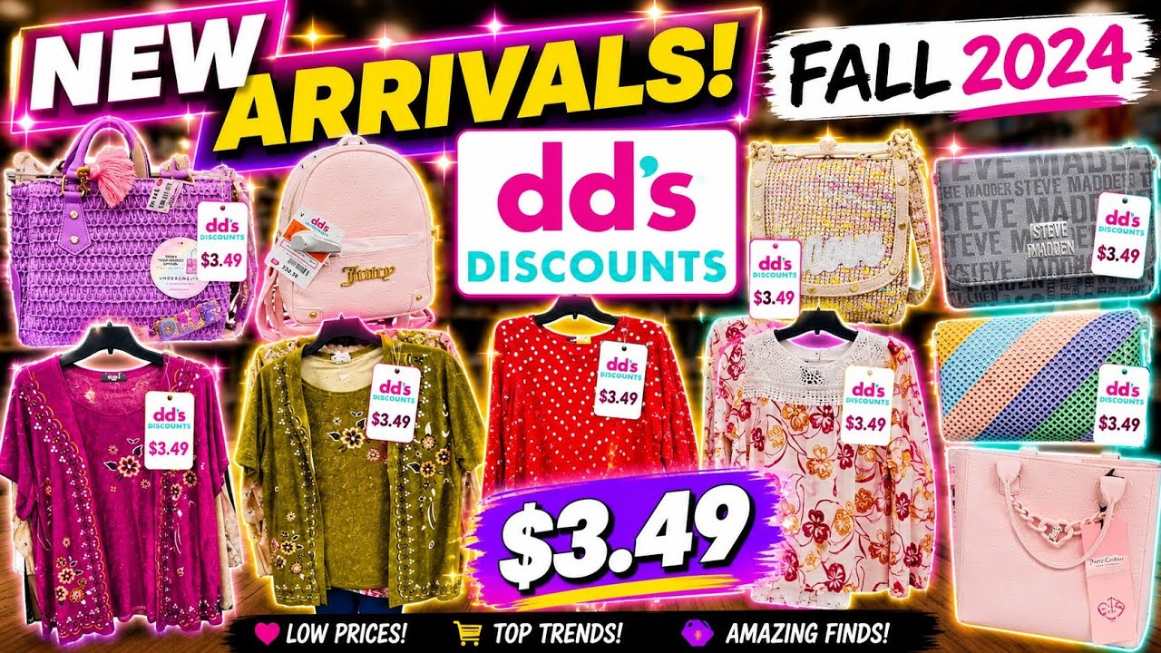 ❤️DD'S DISCOUNTS MIND BLOWING FALL 2024 DEALS | DD'S DISCOUNTS  SHOPPING | NEW TRENDY FASHION