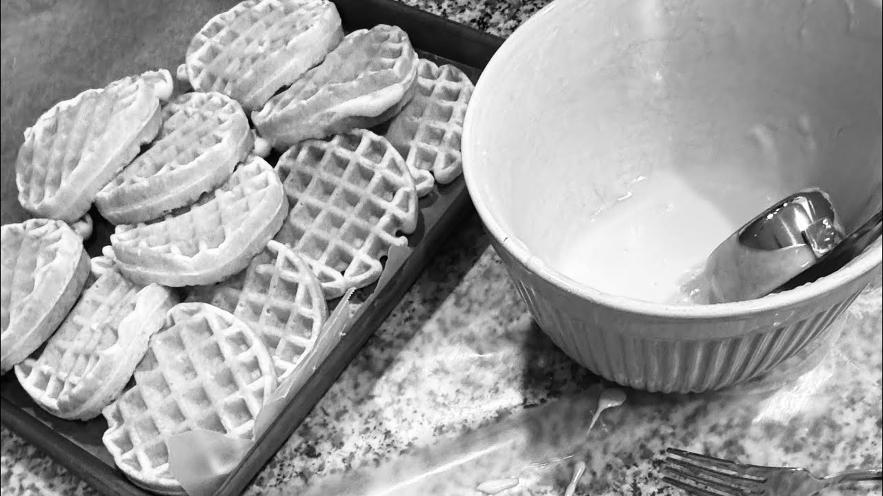 Homemade waffles for breakfast!