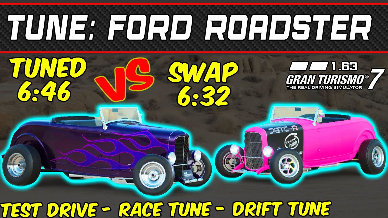 GT7 - Tune: Ford Roadster - Gran Turismo 7 - 1.63