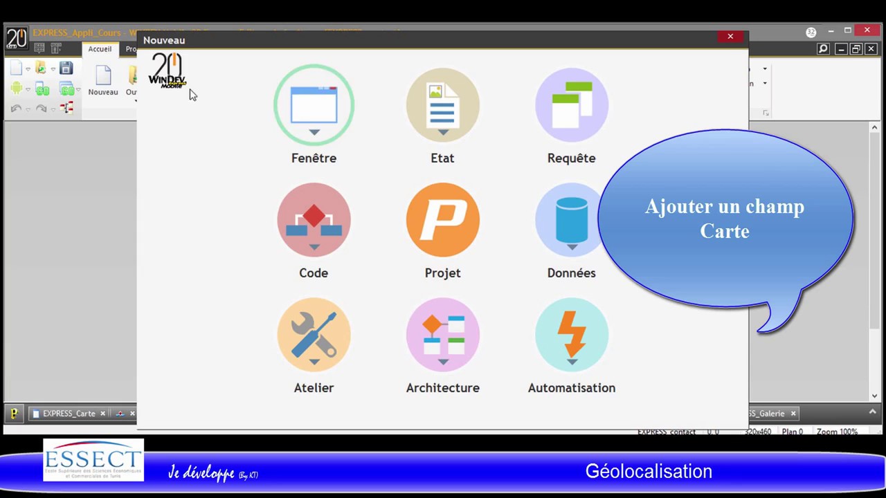Windev Mobile:  G&eacute;olocalisation