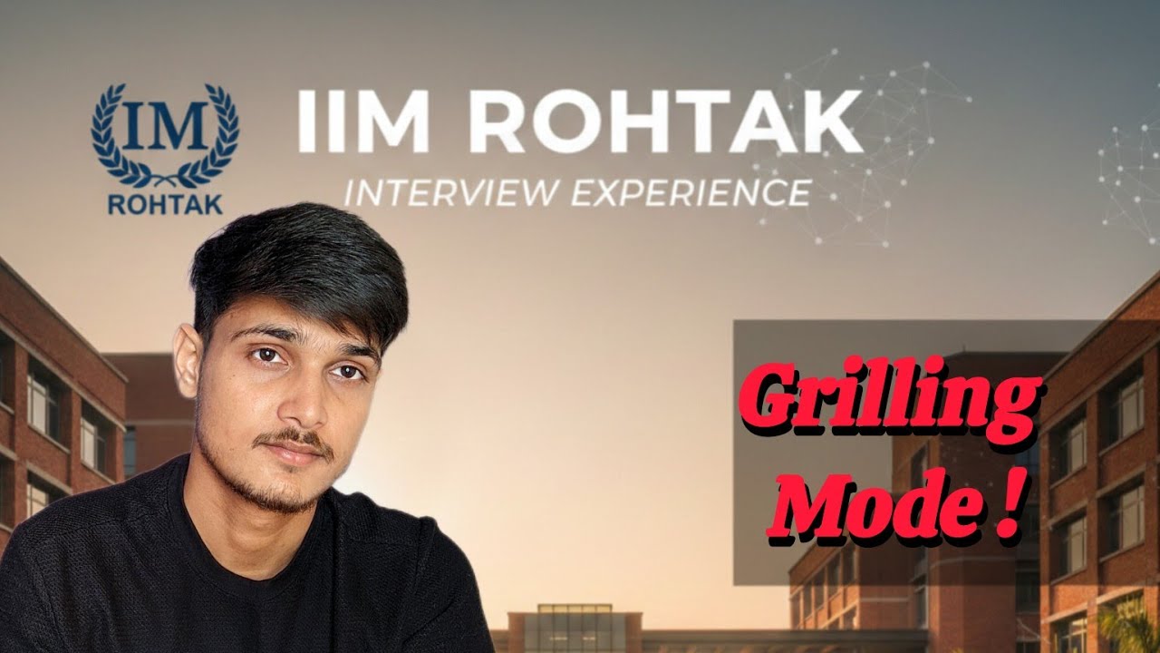IIM Rohtak Interview Experience 2026 | Deep Academic Grilling (Maths Background) #interview 