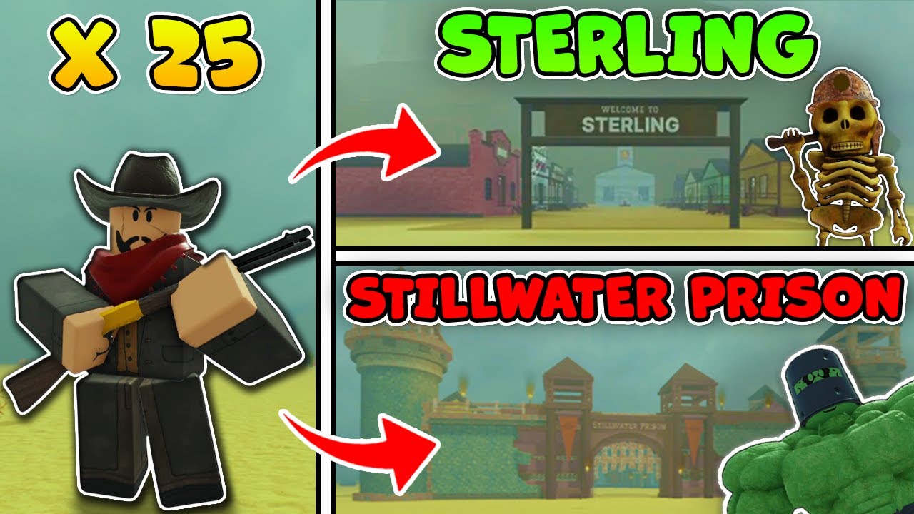 Dead Rails | Roblox | Outlaws take over Sterling and Stillwater Prison