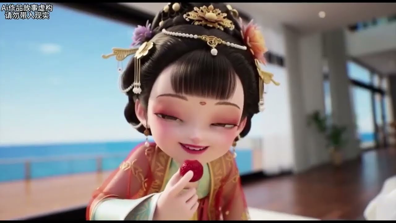 《偷吃小公主》大唐小公主李思子，意外闯入现代社畜云逸的家，开启一场跨时空的爆笑美食奇遇!她把可乐当成“会生气的黑水”，把荔枝认作“神仙果果”，抱着优酸乳直呼甘甜 #阿紫说漫