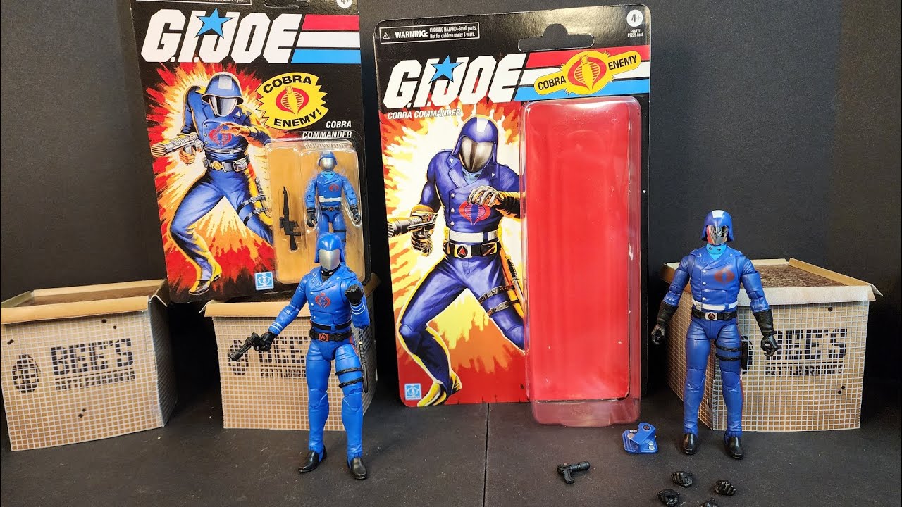 GIJoe Classified Series Retro Cardback Cobra Commander