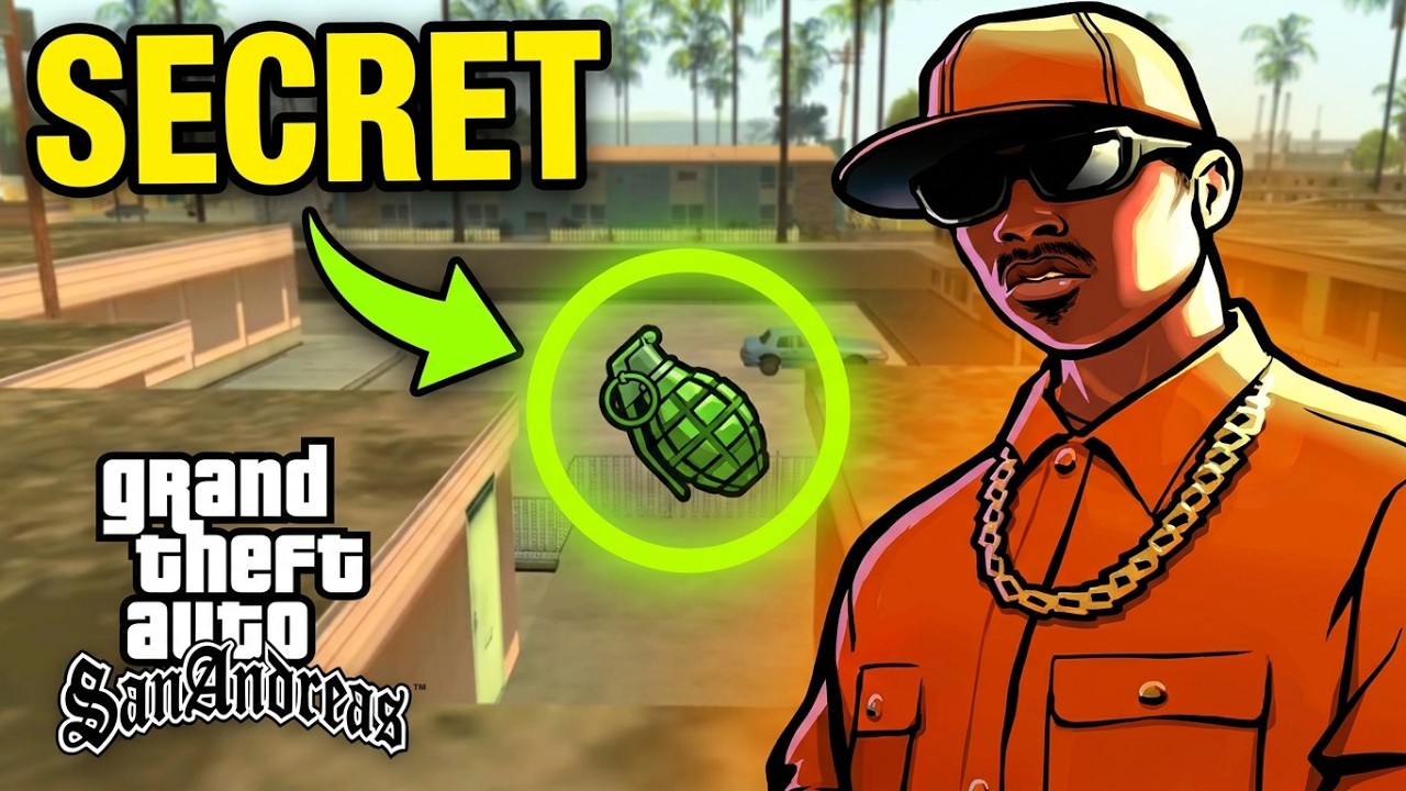 Top 5 Secret Grenade Locations! (GTA San Andreas 2021)