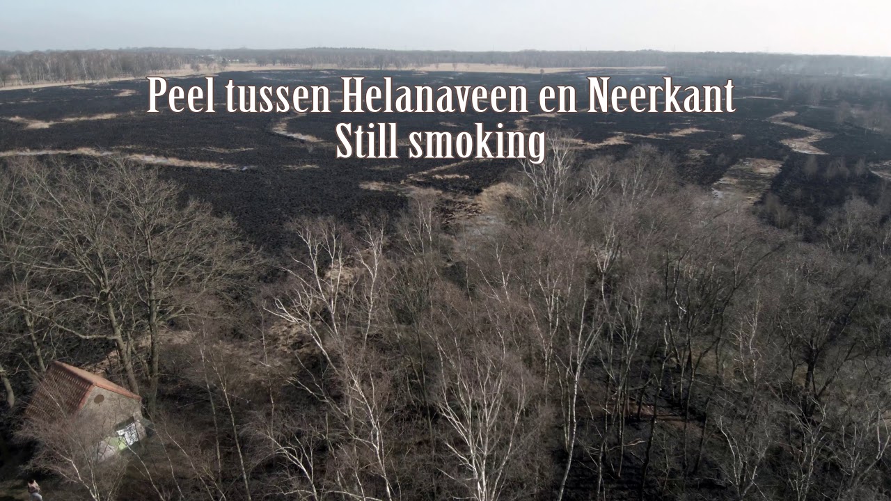 Peelbranden in Maart 2018 Deurne Helenaveen n Griendtsveen