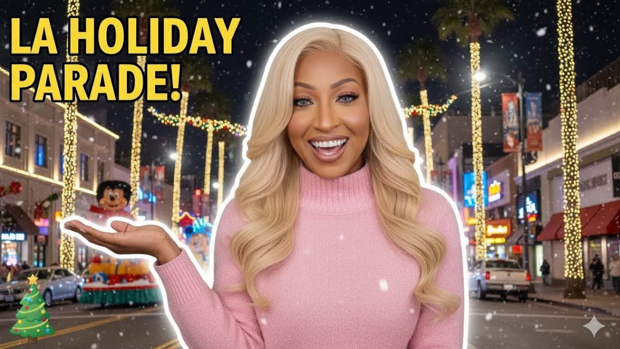 Holiday Magic at the LA Christmas Parade | Hollywood Vlog