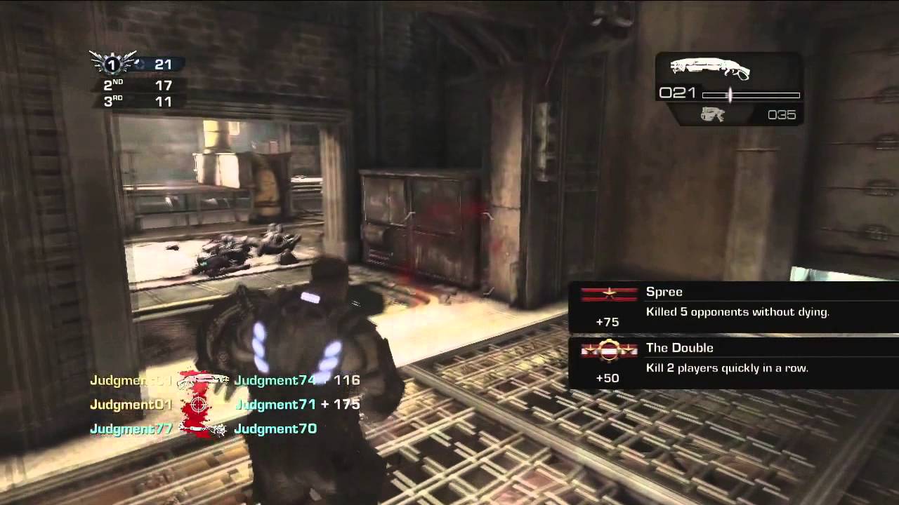 New Gears of War Judgement Gnasher Gameplay