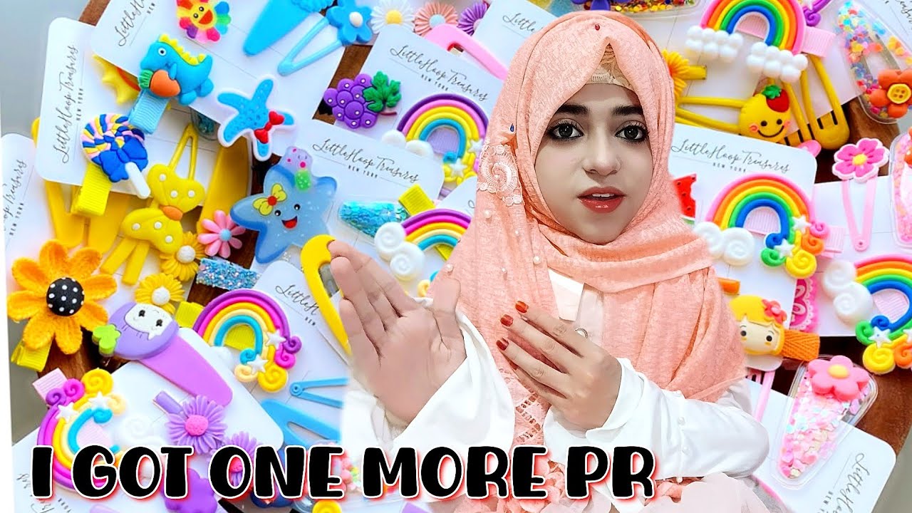 PR from be trendy store 😍🎁 || parcel review 💕📦 || hair accessories with jewellery 💝🧕🏻