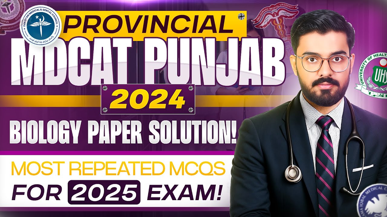 MDCAT 2024 Biology Breakdown | UHS Punjab Paper Analysis by Dr. Shafay