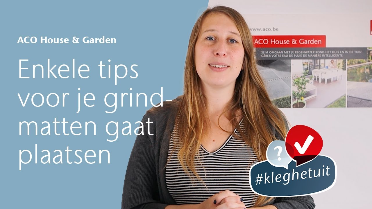 Enkele tips voor je grindmatten gaat plaatsen