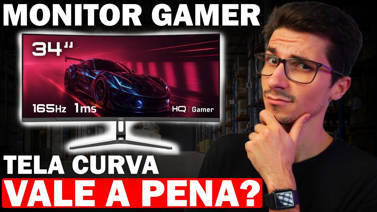 COMPREI O MONITOR GIGANTE 34