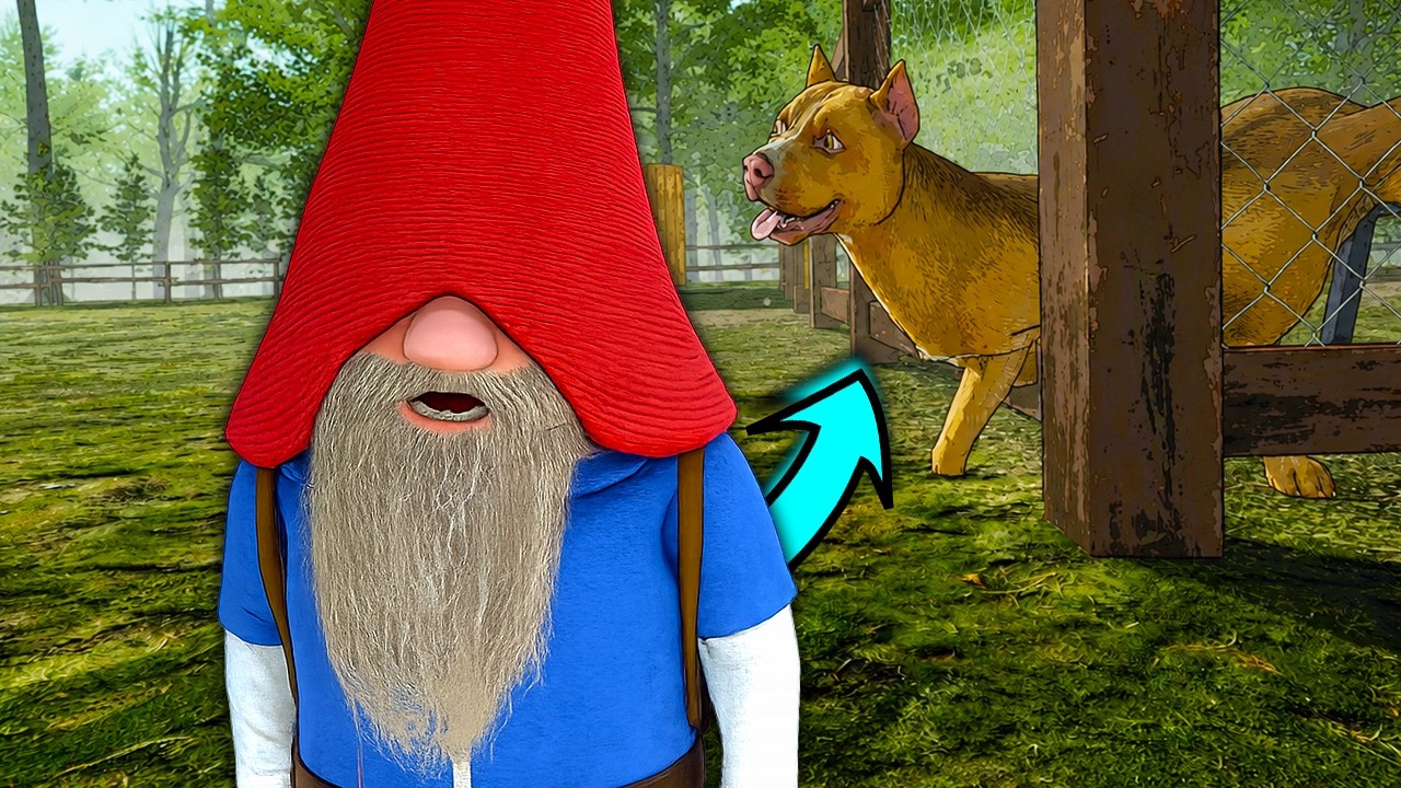 WUJEK MAX powr&oacute;cił jako GNOM i bawi się z PSEM xD