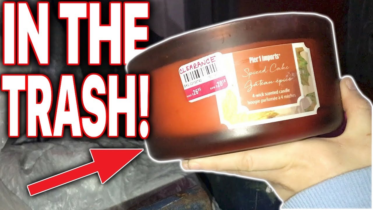 TRASH PICKING! - KIRKLANDS & PIER 1 DUMPSTER *MAJOR DECOR SCORE!