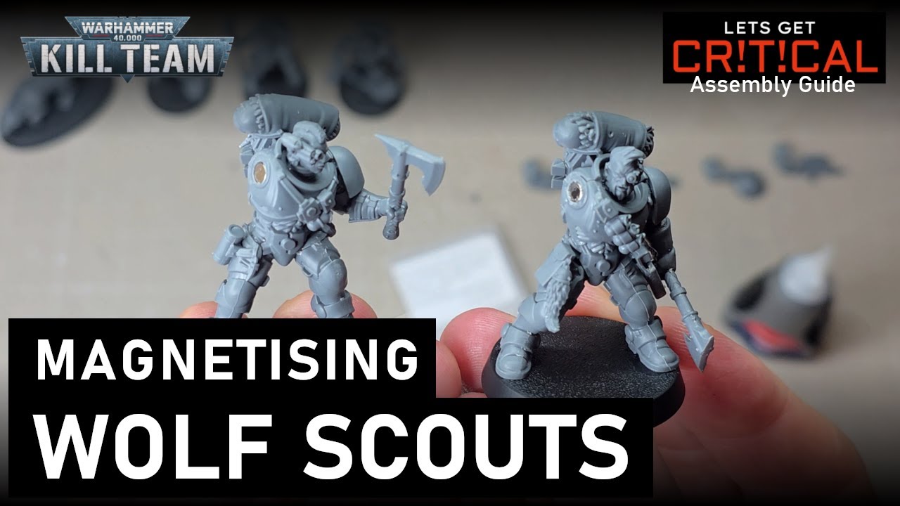 How To Magnetise Kill Team: Wolf Scouts -  Kill Team: Dead Silence.