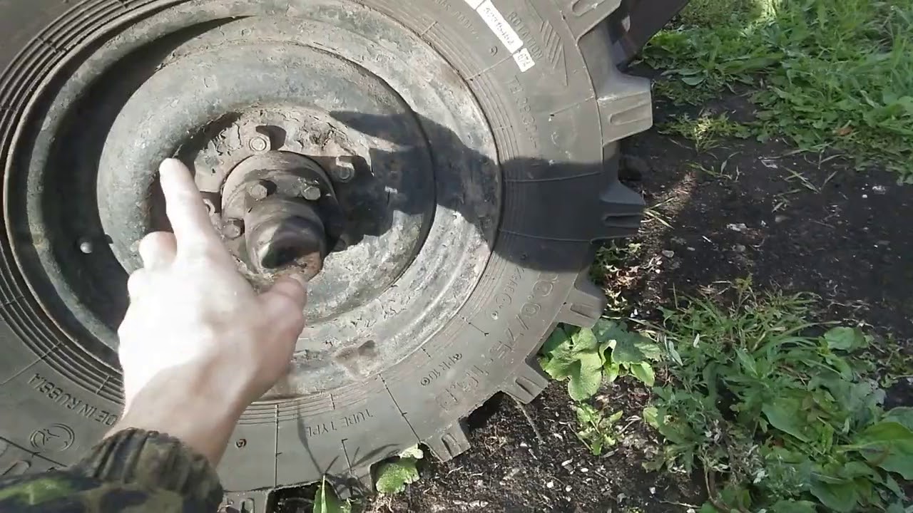 Полный,беглый обзор самодельного минитрактора!)