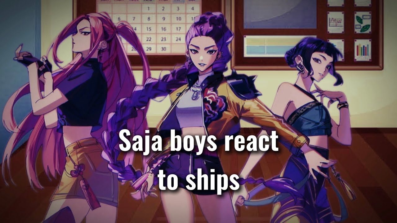 Saja boys react to ships || Kpop demon hunter