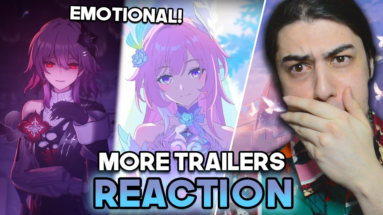 WHY AM I CRYING? - MORE HONKAI: STAR RAIL Trailers Reaction! (Cyrene, Evernight, 4.0, & more...)