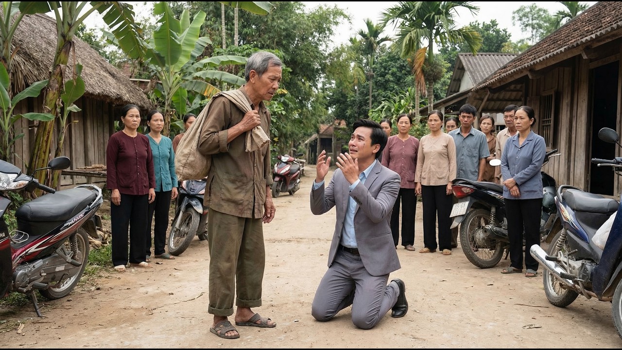 Người Cha Nghèo Bị Con Trai Đuổi Khỏi Nhà — 7 Năm Sau Con Quỳ Khóc Xin Tha Thứ Khiến Cả Làng Sững Sờ