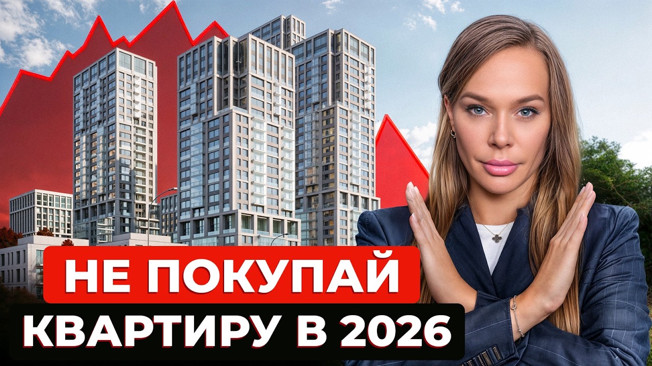 5 причин НЕ покупать квартиру в 2026! Срочно смотри, если не хочешь остаться на улице