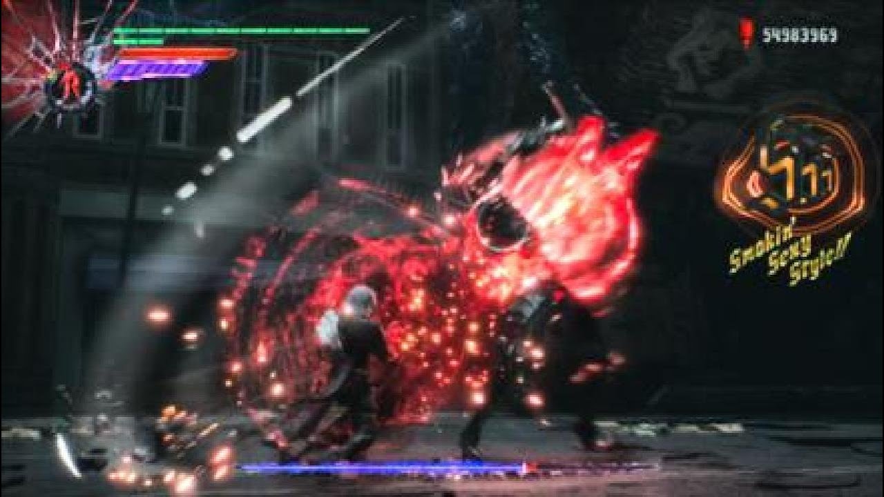 DEVIL MAY CRY 5 - Dante Vs Cavaliere Angelo DMD Stylish No Damage