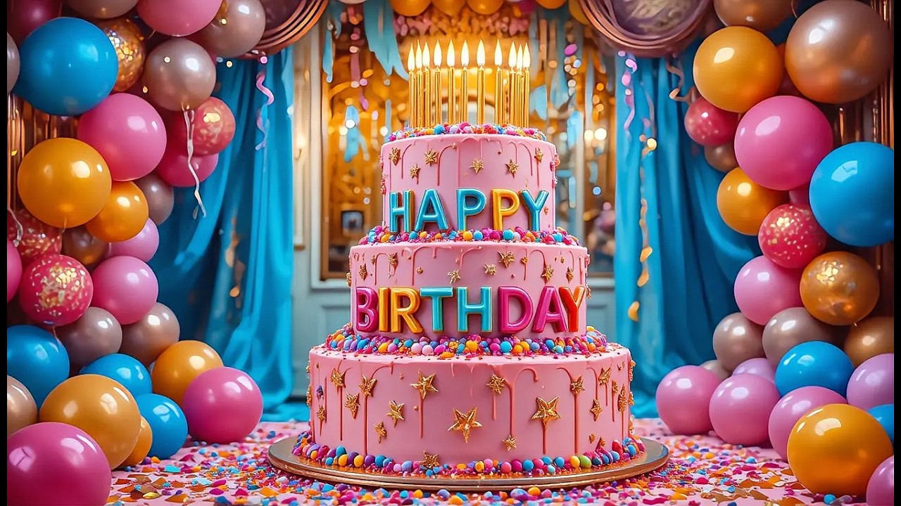 Оригинальная песня &laquo;С днем ​​рождения&raquo; 🎂 С днем ​​рождения тебя 🎊
