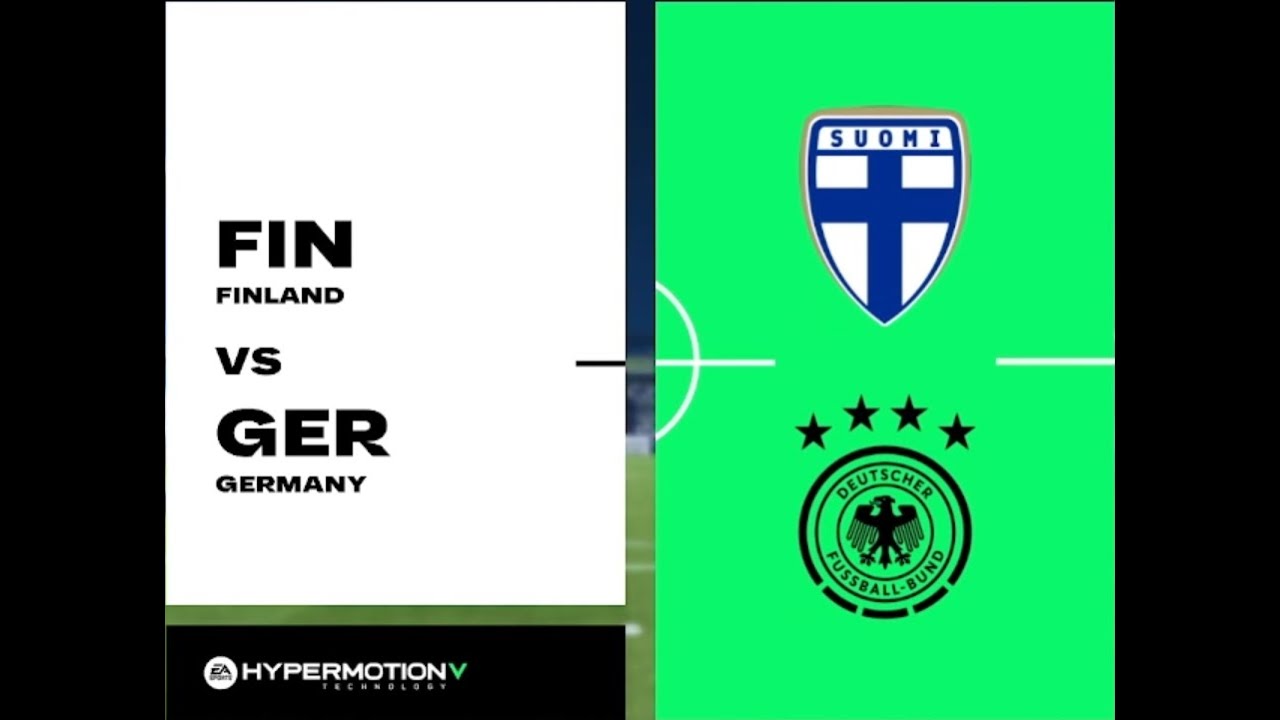 International Match | Finland vs Germany | FC26 Career Mode