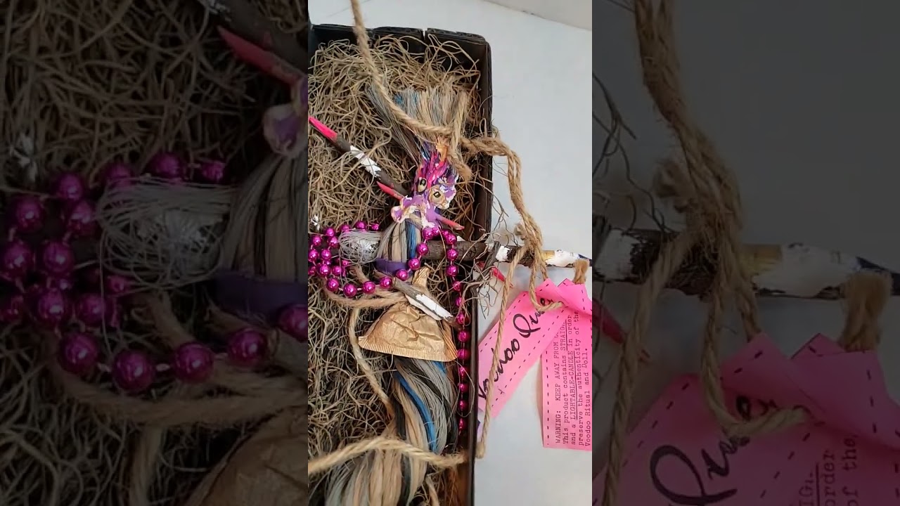 SOLD Marie Laveau Voodoo Queen Doll #shorts #marielaveau #voodoo #voodoodoll #voodooqueen
