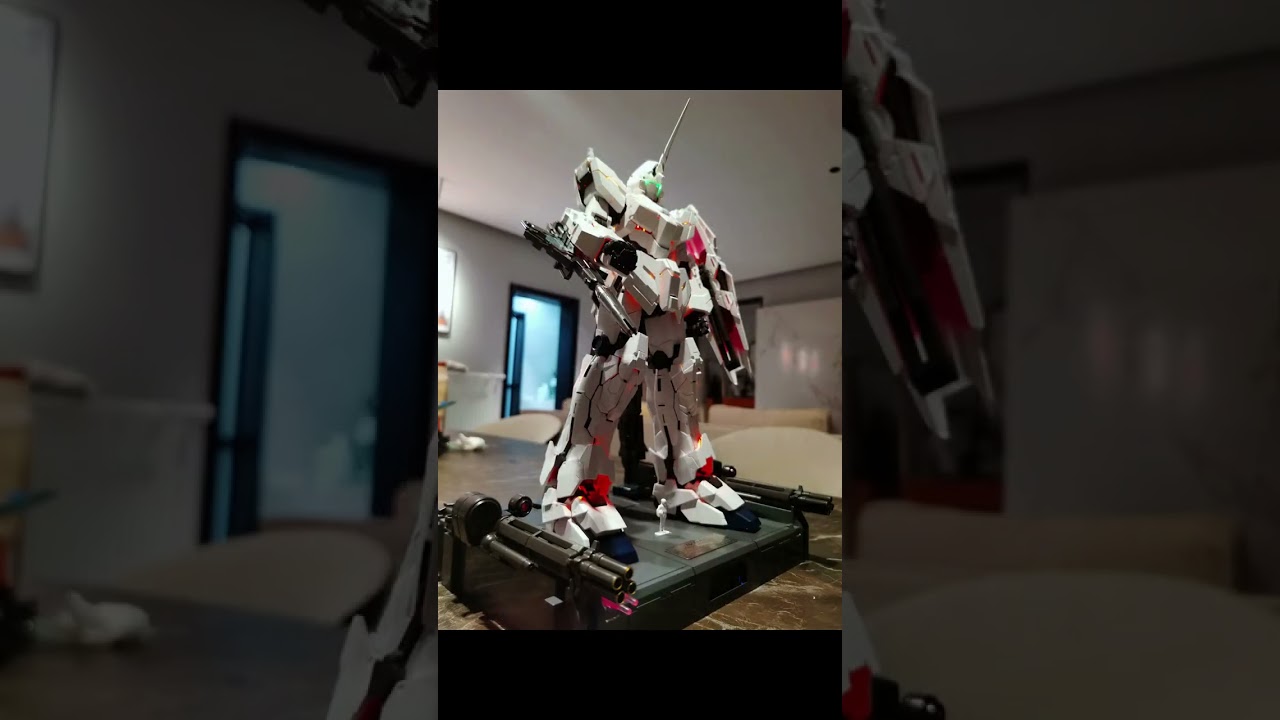 PG Gundam Unicorn #gundam #gunpla #gunplacustom #gunplabuilder #shorts #gundamunicorn
