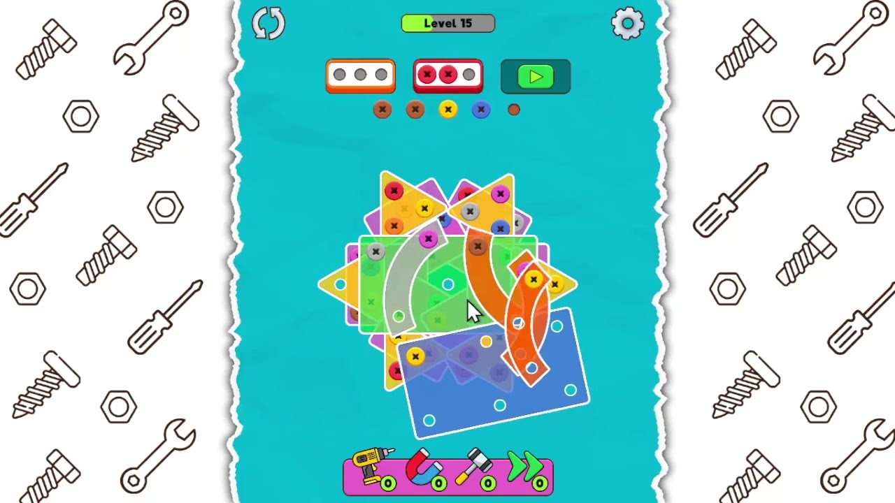 Screw Out: Bolts and Nuts - Level 15