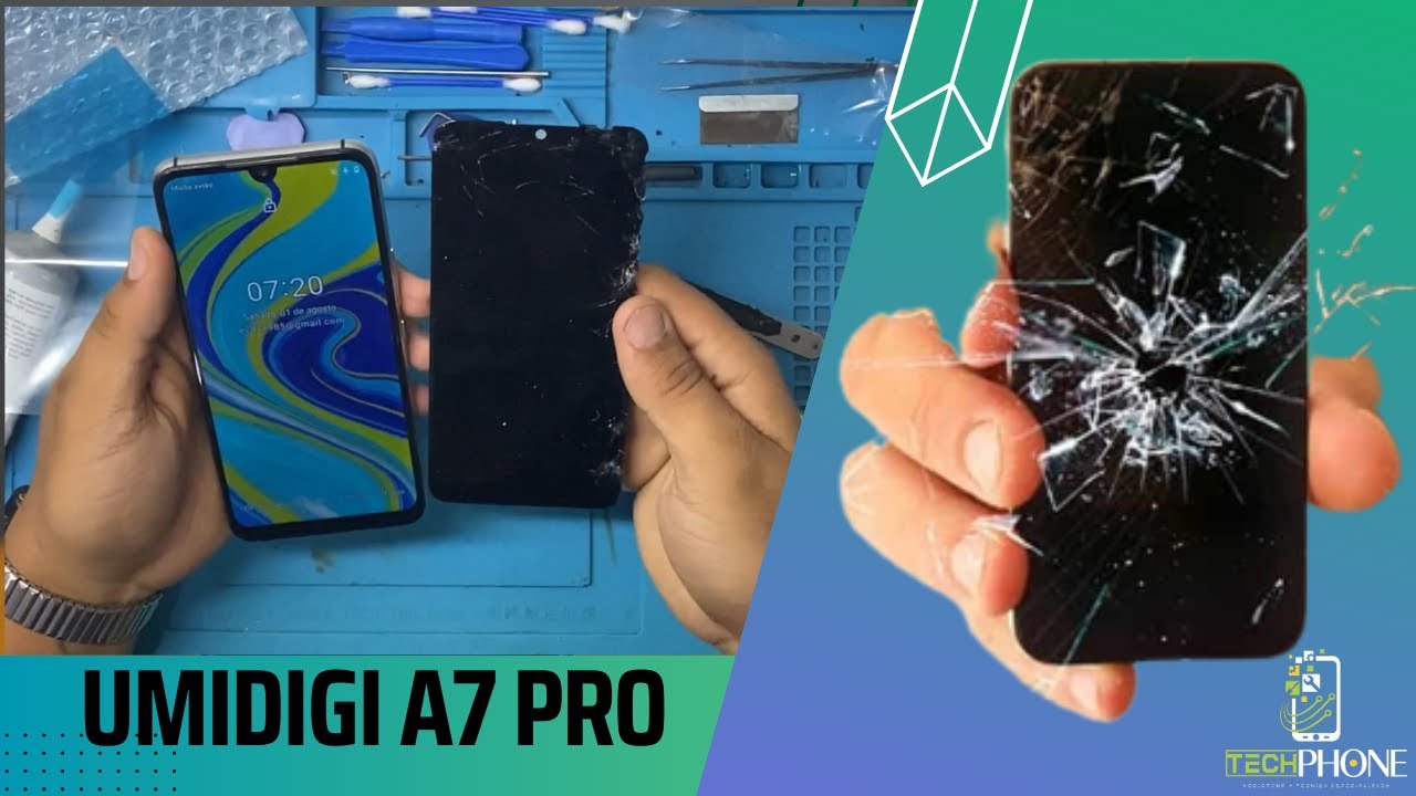 Troca de frontal Umidigi A7 Pro : passo a passo