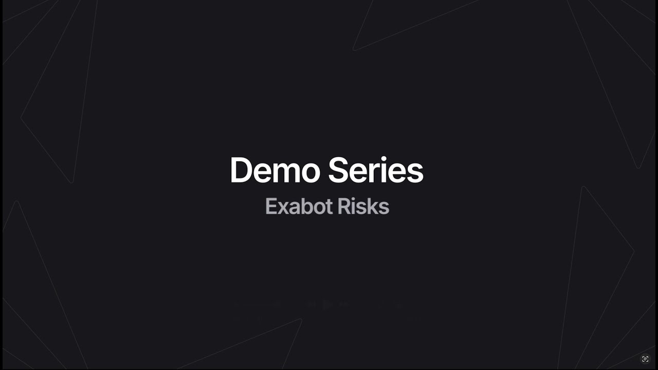 Exaforce Demo Series | Exabot Risks