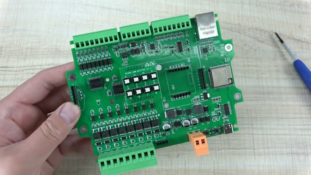 Плата домашней автоматизации KC868-A8M ESP32 CAN Bus для домашнего помощника