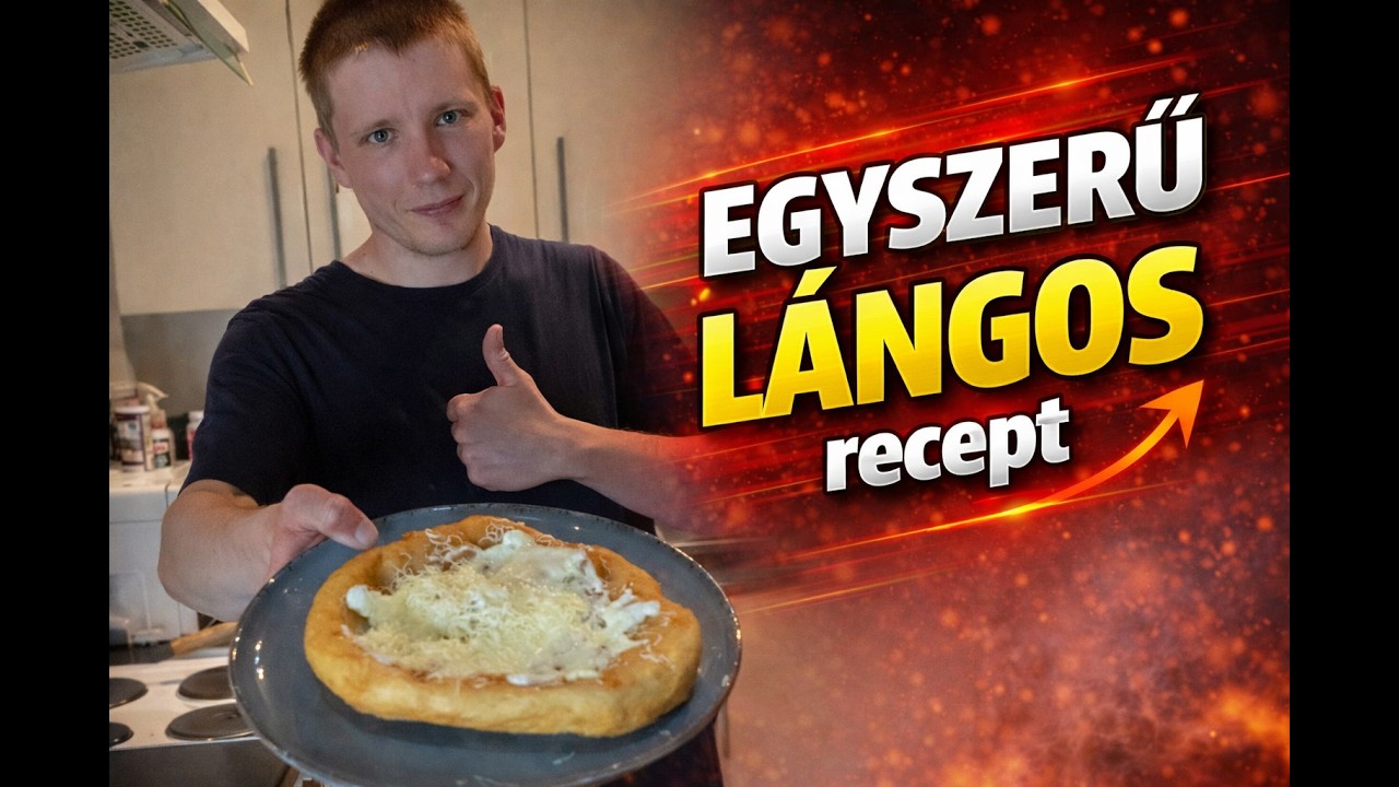 Lángos recept I Piacos lángos I Strandos lángos