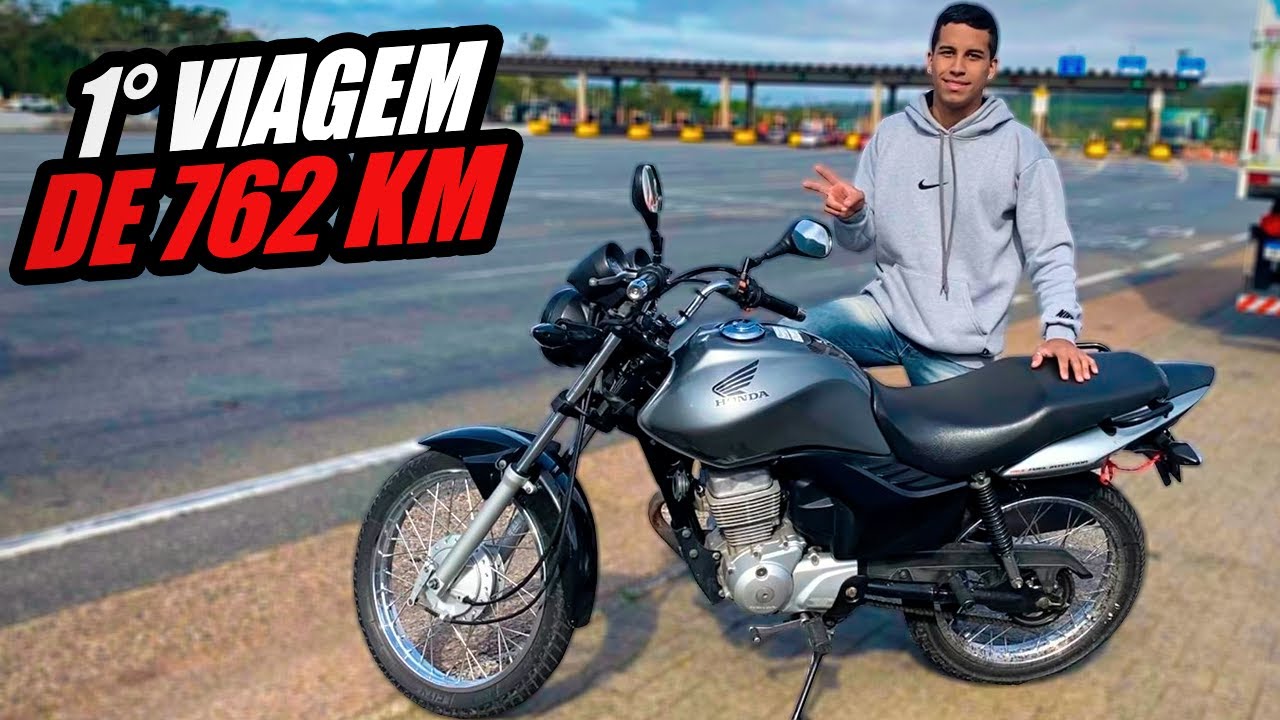 VIAGEM COM UMA MOTO DE BAIXA CILINDRADA *FAN 150*