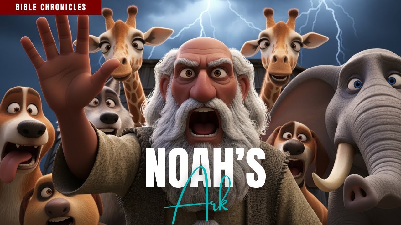 NOAH | Noah and the Ark | Humanity’s First Flood | The Origin of the Rainbow | Animated Bible Story
