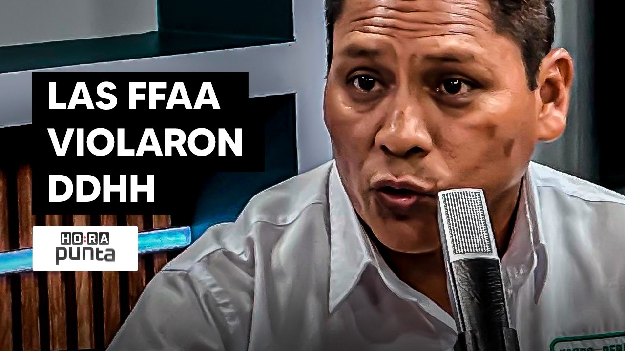 SOLDADO QUE POSTULA AL SENADO INDICA QUE LAS FFAA VIOLARON DDHH