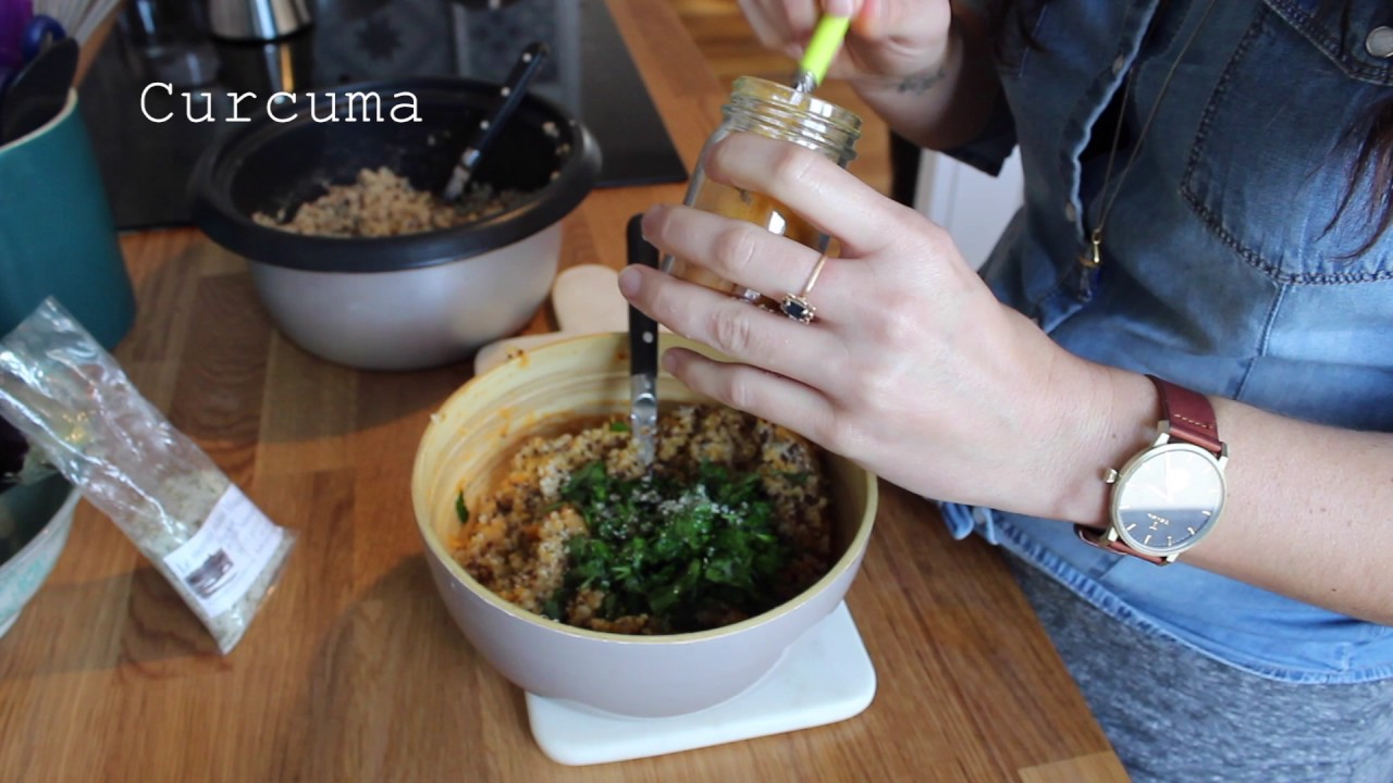 Galettes végétales de quinoa et patate douce | Naturally Lety