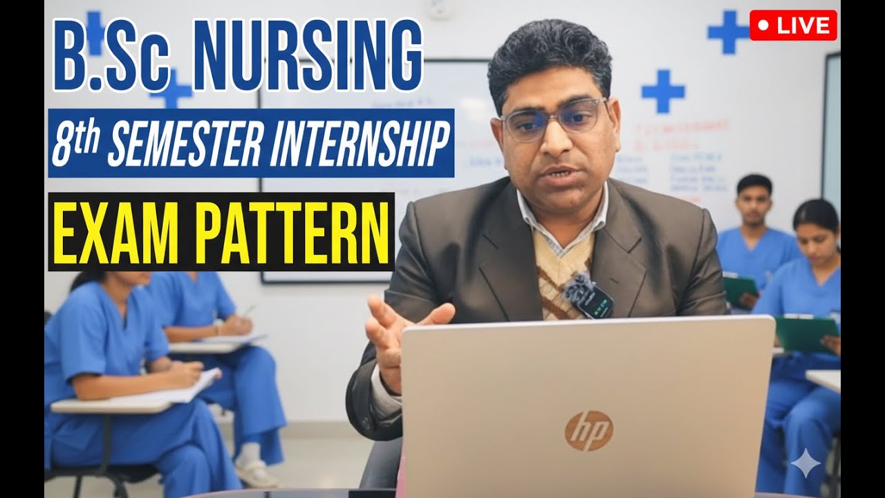 B.Sc Nursing 8th Semester Internship Complete Information | Exam Pattern| INC Guidelines