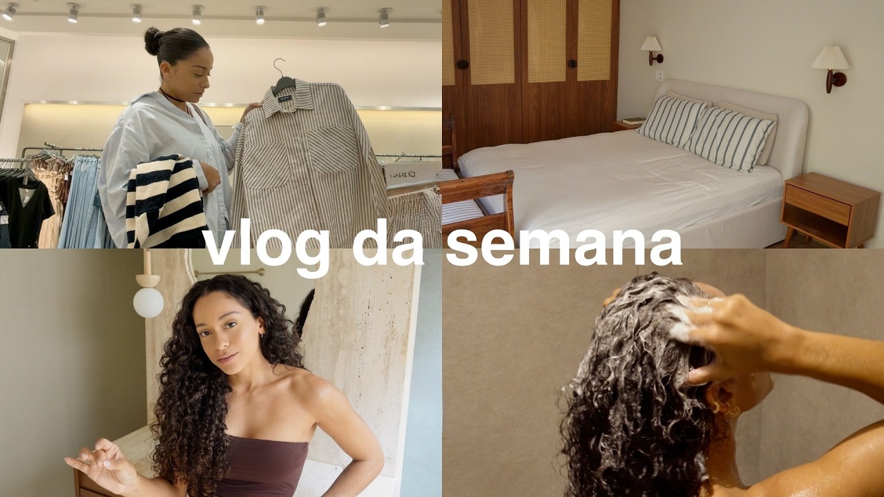 Nossa nova cama, nova rotina em casa, dia de shopping, cerca e câmeras, cuidando do cabelo...