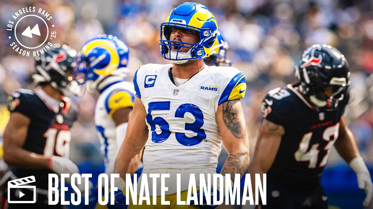 Nate Landman's Top Plays From The 2025 Season
