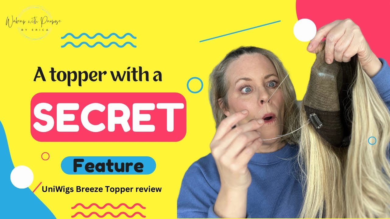 Uniwigs’ Breeze Topper with a halo wire!