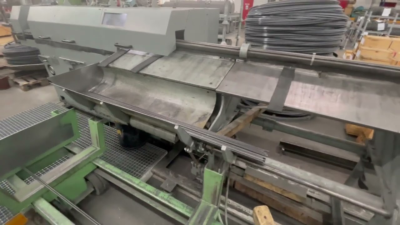 used Wafios R 51 B Straightening and cutting line