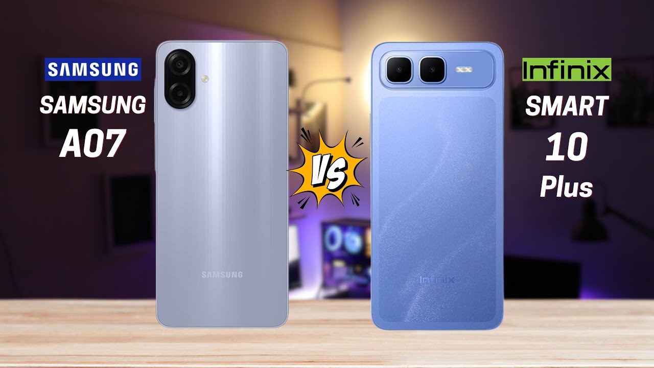 Samsung A07 4G vs Infinix Smart 10 Plus
