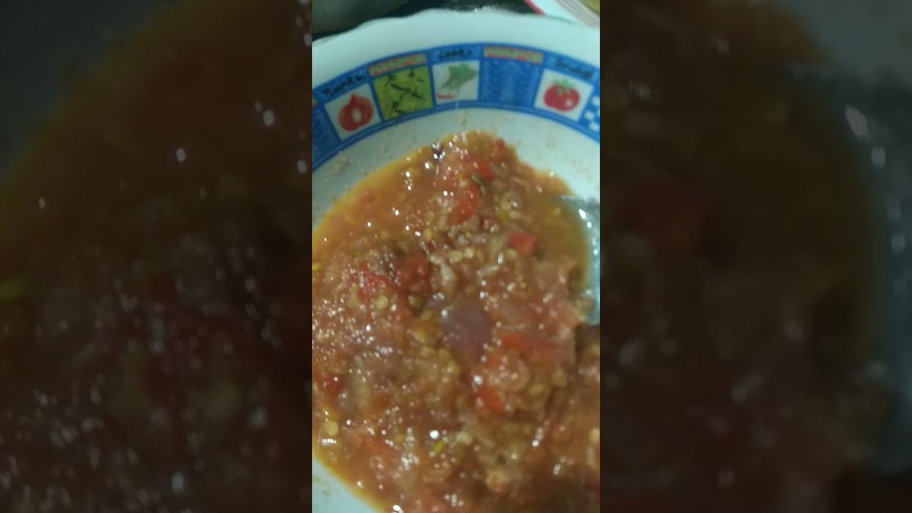 sambal tomat ppkm level 4 #shorts