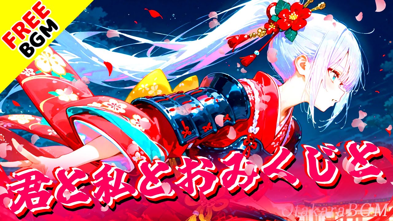 【結び直せ】君と私とおみくじと｜歌ありフリーBGM｜和風デジタル進化ロック／日常×運命×縁／かっこいい／前向き