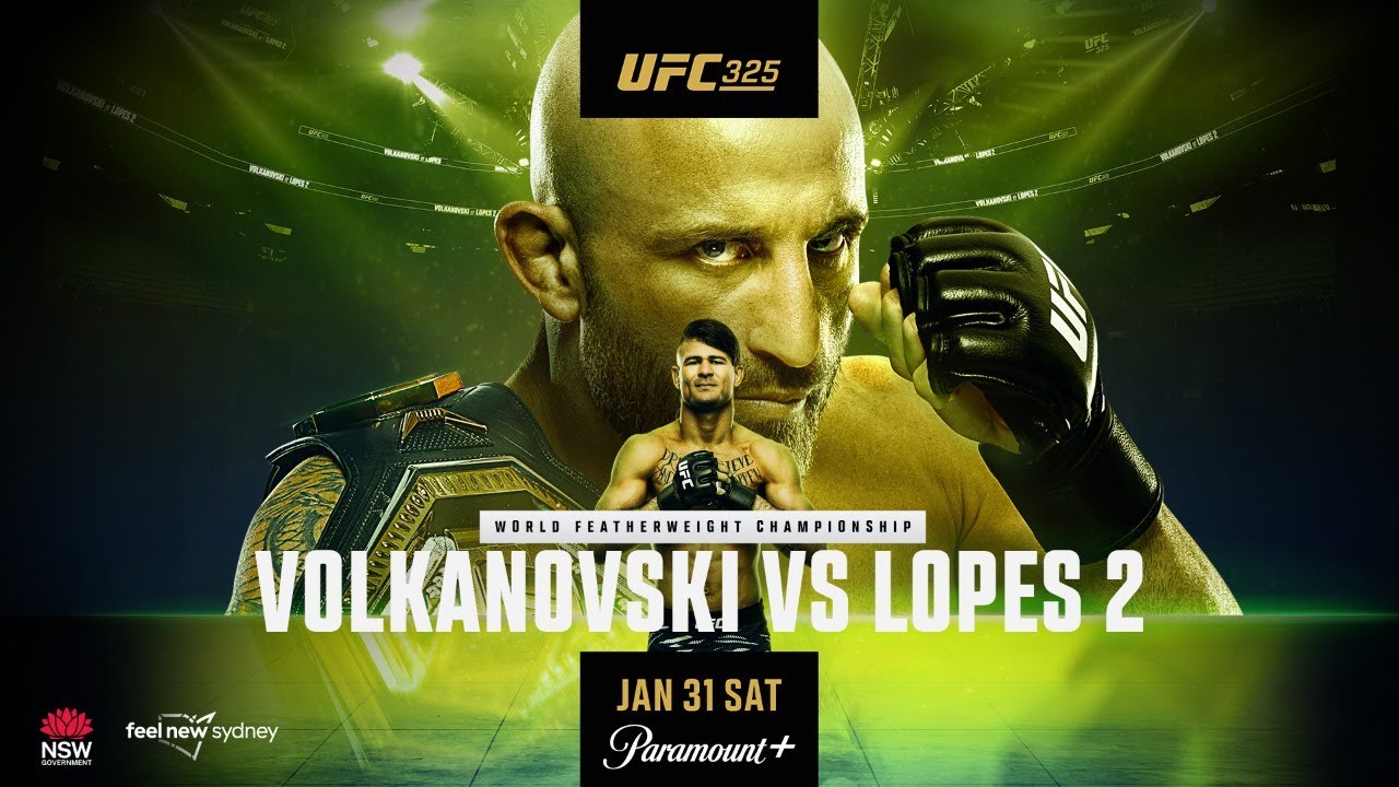 UFC 325 Volkanovski vs Lopes | Full Card Breakdown | Bets and Predictions