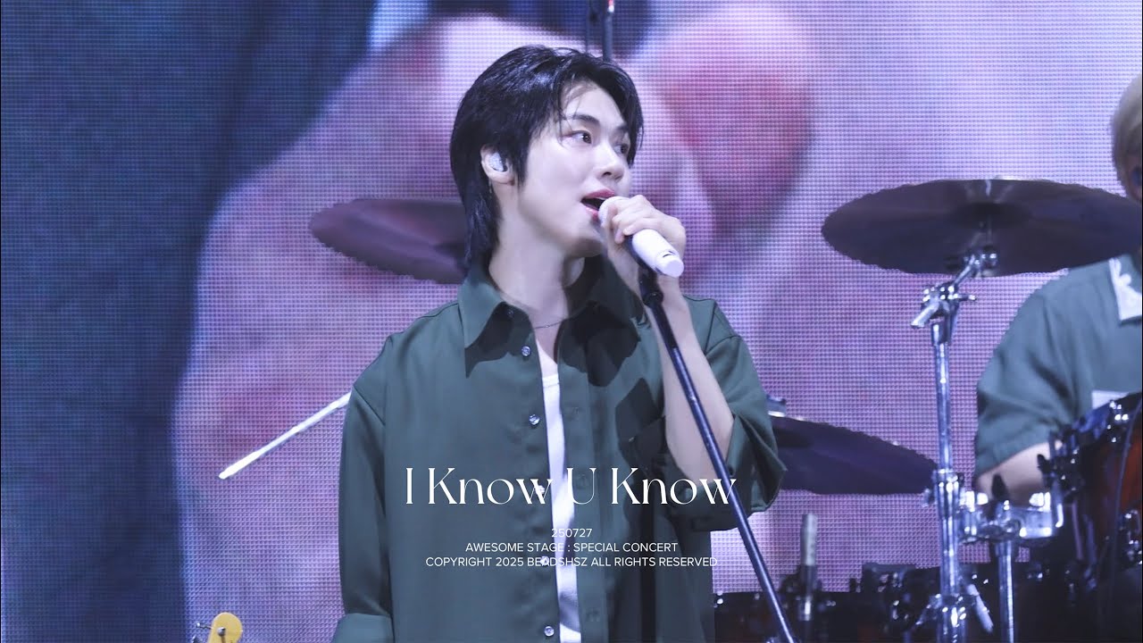 4K 250727 'I KNOW U KNOW' 엔플라잉 이승협 직캠 @ 2025 어썸스테이지 : 스페셜 콘서트 N.FLYING LEESEUNGHYUB FOCUS