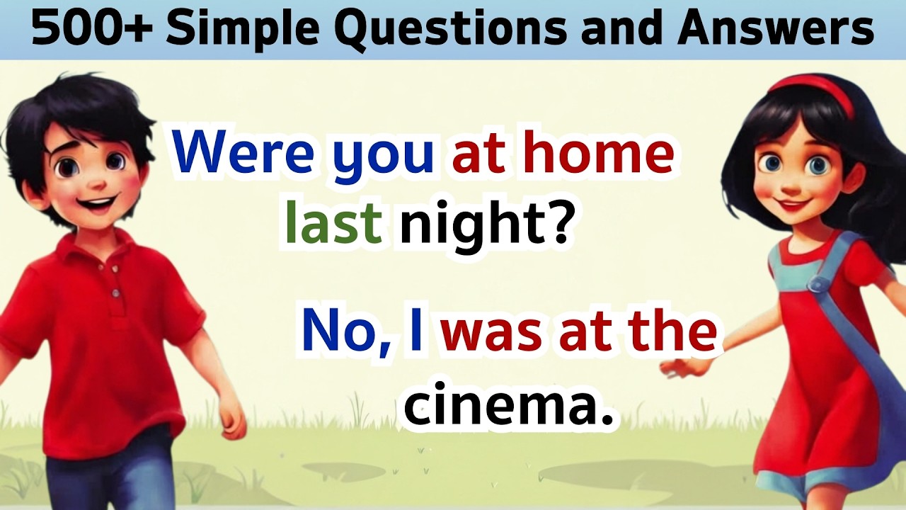 English Speaking Practice Conversation | 500+ Daily Questions and Answers|english speaking practice